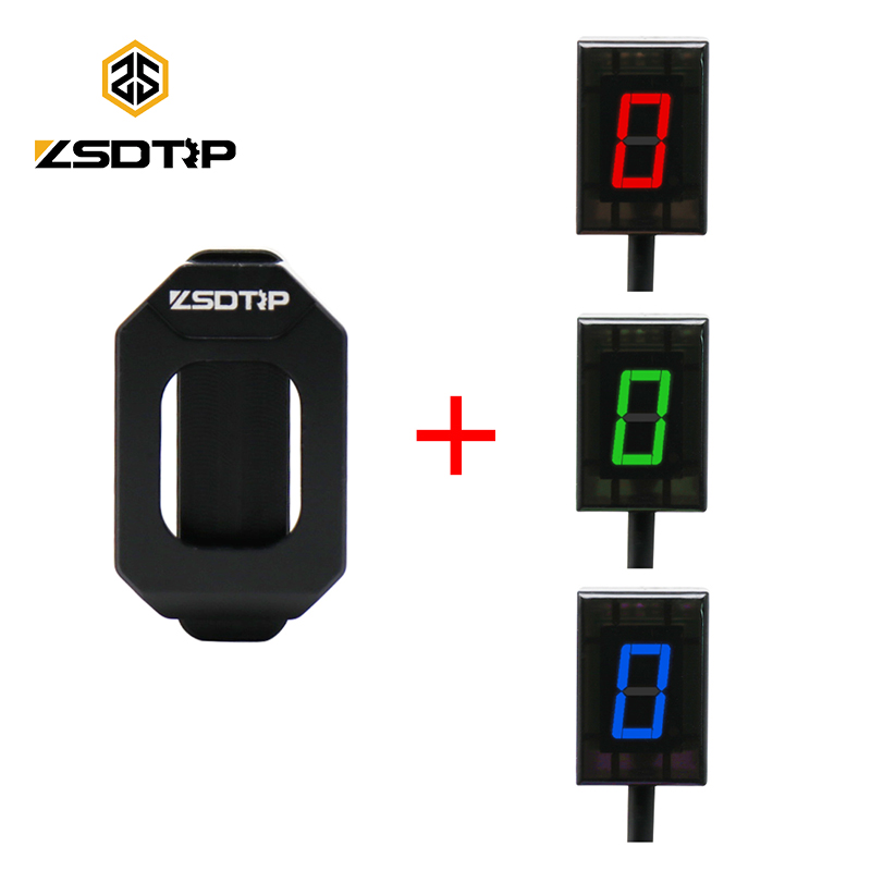 Gear Indicator Display - ZSDTRP 6 Hız Evrensel Motosiklet Dijital