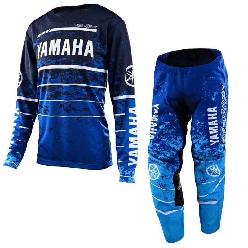 Motorcycle Gear Sleeve - Yaz Yamaha Moda Trendi Mavi Çizgili