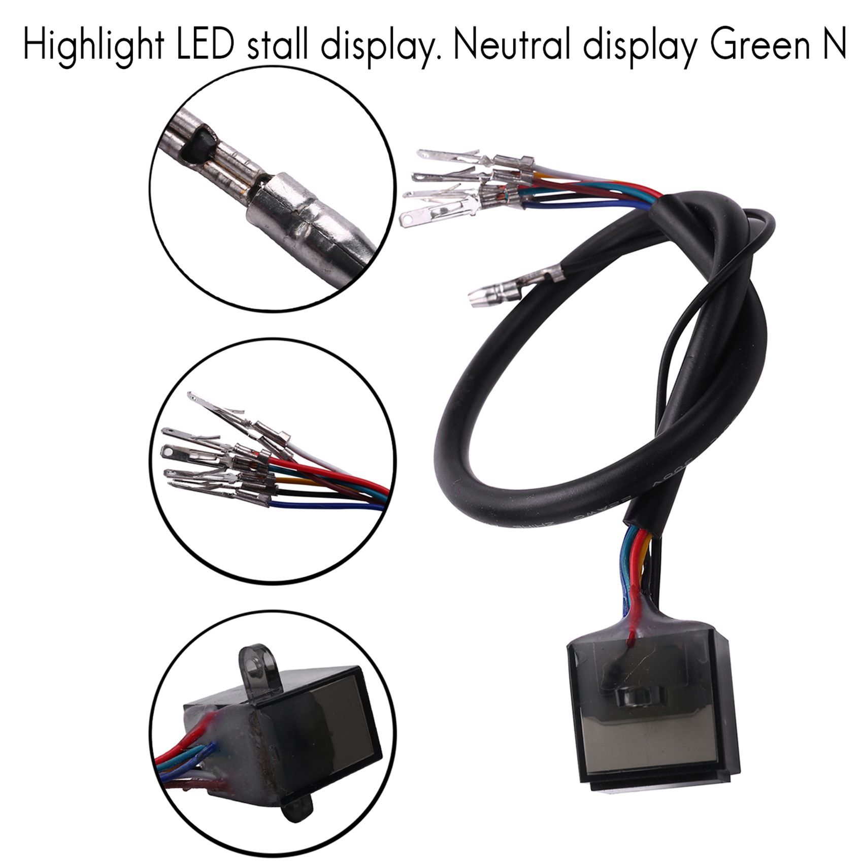 Gear Indicator Display - 2X Yeşil LED Evrensel N-6 Dijital