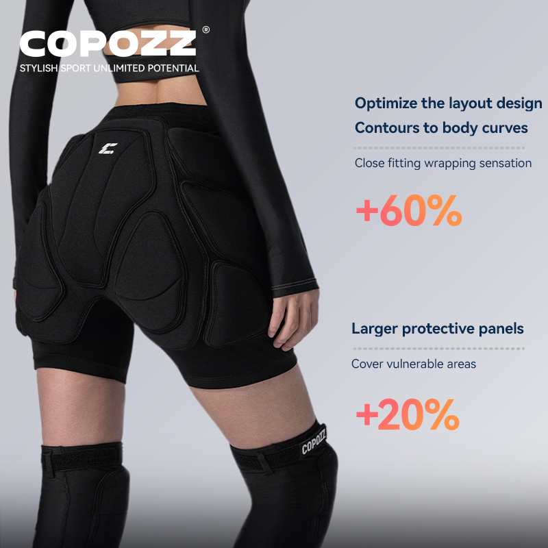 COPOZZ Geliştirilmiş Kayak Diz - Motorcycle Gear Protection incelemesi ve fiyatı