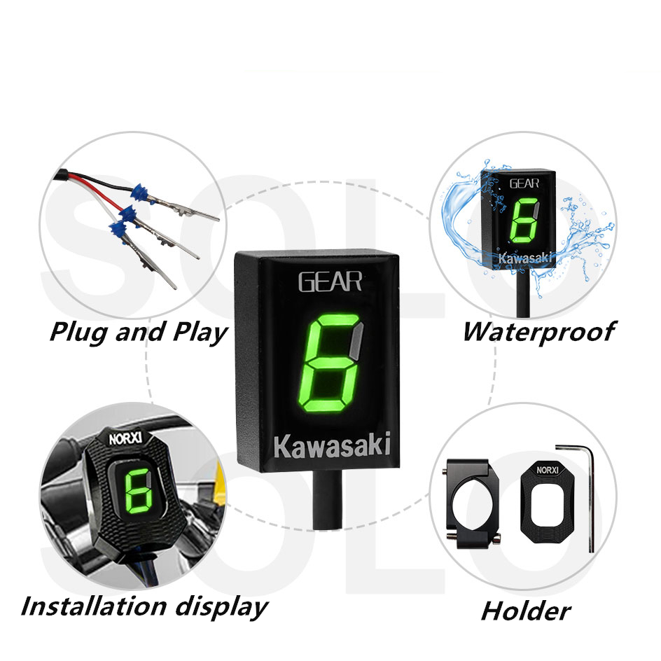 Motosiklet Dişli Göstergesi 1- - Gear Indicator Display incelemesi ve fiyatı